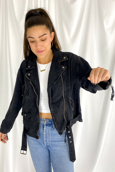 Rough Rider Denim Jacket | Black - We’re About That