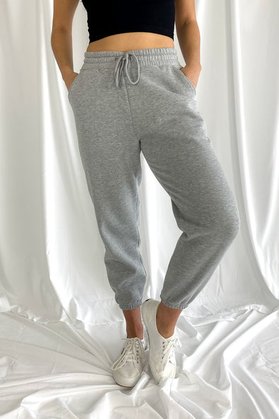 Take a Break Sweatpants | Heather Grey - We’re About That