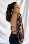 Unforgettable Open Back Bodysuit | Floral - We’re About That