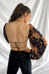 Unforgettable Open Back Bodysuit | Floral - We’re About That