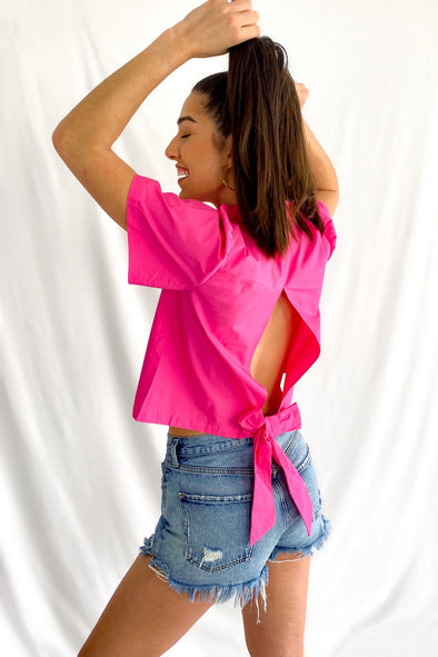 Party in Paris Collared Top | Pink - We’re About That